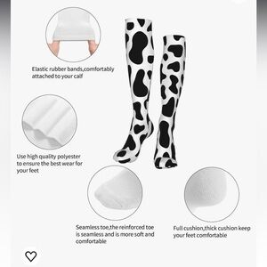 HALLOWEEN Knee high cow socks